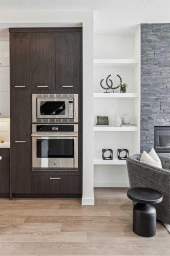 1765 7 Avenue Nw, Calgary, AB - Indoor With Fireplace