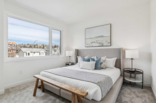 1765 7 Avenue Nw, Calgary, AB - Indoor Photo Showing Bedroom