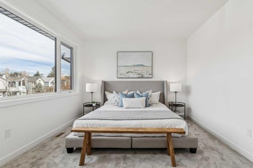 1765 7 Avenue Nw, Calgary, AB - Indoor Photo Showing Bedroom