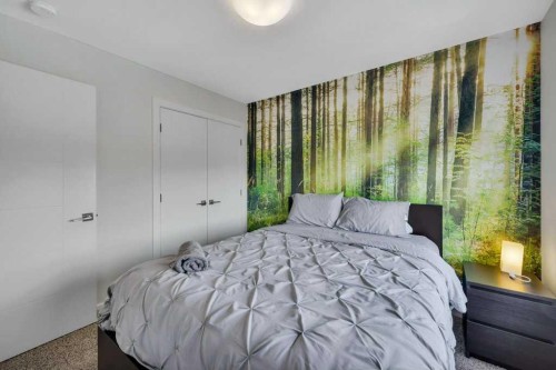 57 Hampton Crescent, Sylvan Lake, AB - Indoor Photo Showing Bedroom