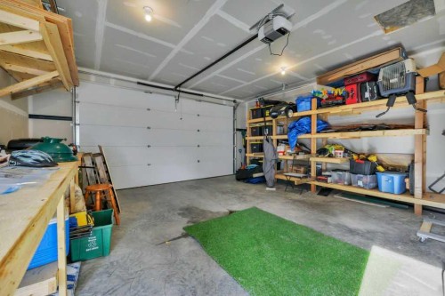 57 Hampton Crescent, Sylvan Lake, AB - Indoor Photo Showing Garage