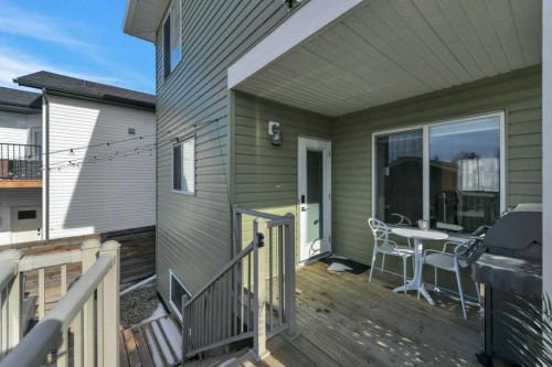 57 Hampton Crescent, Sylvan Lake, AB - Outdoor With Deck Patio Veranda With Exterior