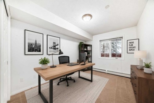 3202 Sienna Park Green Sw, Calgary, AB - Indoor Photo Showing Office