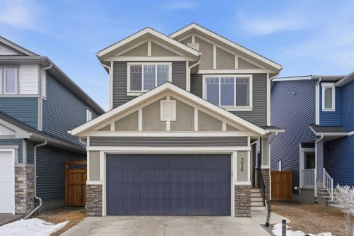 376 Fireside Way, Cochrane, AB - Outdoor With Facade