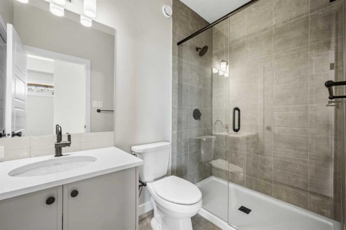 151 Dawson Wharf Mount, Chestermere, AB - Indoor Photo Showing Bathroom