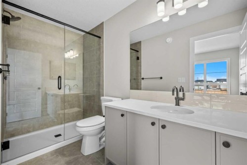 151 Dawson Wharf Mount, Chestermere, AB - Indoor Photo Showing Bathroom