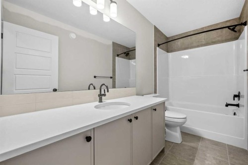 151 Dawson Wharf Mount, Chestermere, AB - Indoor Photo Showing Bathroom