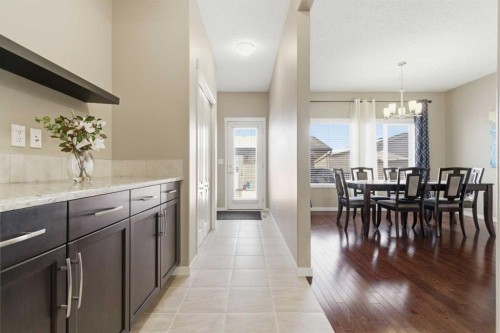 154 Cranford Park Se, Calgary, AB - Indoor Photo Showing Dining Room