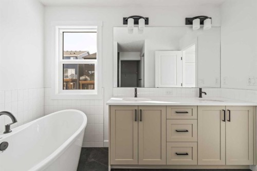 49 Starling Passage Nw, Calgary, AB - Indoor Photo Showing Bathroom