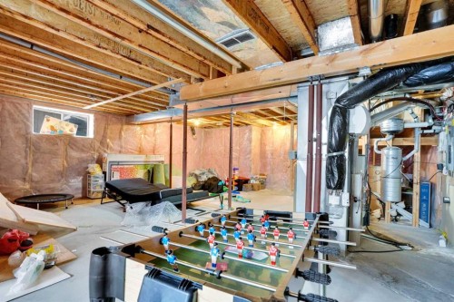 39 Douglasview Road Se, Calgary, AB - Indoor Photo Showing Basement