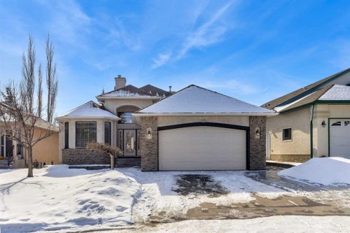 52 Sandstone Ridge Crescent, Okotoks, AB - Outdoor With Facade