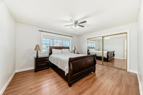 57 Cimarron Meadows Crescent, Okotoks, AB - Indoor Photo Showing Bedroom