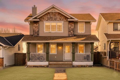 57 Cimarron Meadows Crescent, Okotoks, AB - Outdoor With Deck Patio Veranda