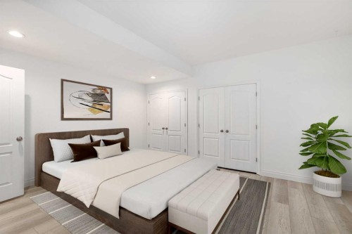 33 Ridge Pointe Drive, Heritage Pointe, AB - Indoor Photo Showing Bedroom