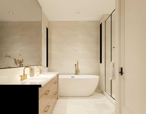 224 18A Street Nw, Calgary, AB - Indoor Photo Showing Bathroom