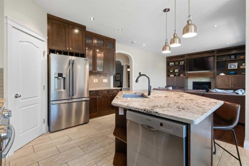 1914 Broadview Road Nw, Calgary, AB - Indoor Photo Showing Kitchen With Stainless Steel Kitchen With Upgraded Kitchen