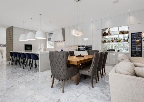 106 Pumpridge Place Sw, Calgary, AB - Indoor Photo Showing Dining Room