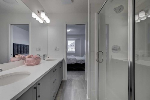 505 Copperstone Manor Se, Calgary, AB - Indoor Photo Showing Bathroom