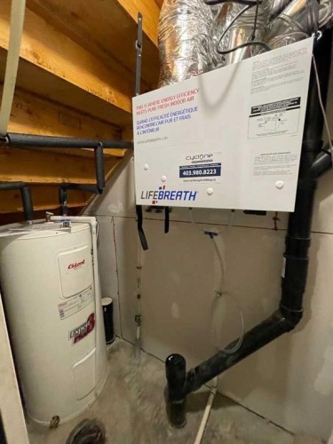 505 Copperstone Manor Se, Calgary, AB - Indoor Photo Showing Basement