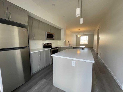 505 Copperstone Manor Se, Calgary, AB - Indoor Photo Showing Kitchen With Stainless Steel Kitchen