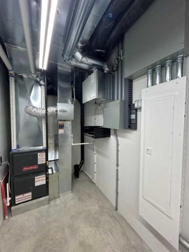 4 Williams Avenue, Olds, AB - Indoor Photo Showing Basement