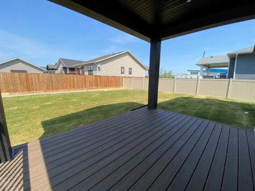 4 Williams Avenue, Olds, AB - Outdoor With Deck Patio Veranda