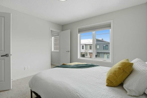 349 Walden Drive Se, Calgary, AB - Indoor Photo Showing Bedroom