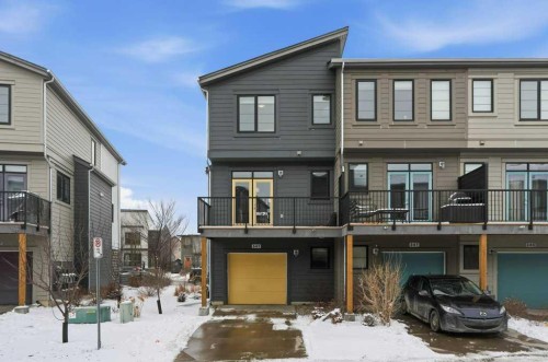 349 Walden Drive Se, Calgary, AB - Outdoor With Balcony