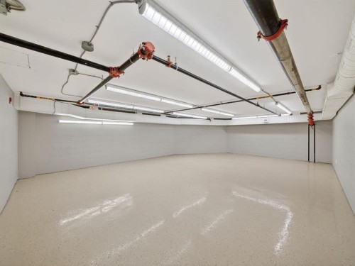 1015 11 Street Se, Calgary, AB - Indoor Photo Showing Garage