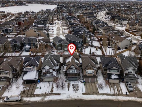 115 Auburn Glen Way Se, Calgary, AB - Outdoor With Body Of Water With Facade