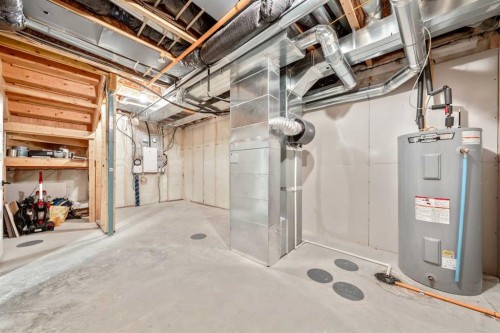 98 Lucas Crescent Nw, Calgary, AB - Indoor Photo Showing Basement