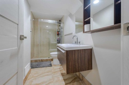 40 Wood Crescent Sw, Calgary, AB - Indoor Photo Showing Bathroom