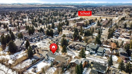 40 Wood Crescent Sw, Calgary, AB - Outdoor With View