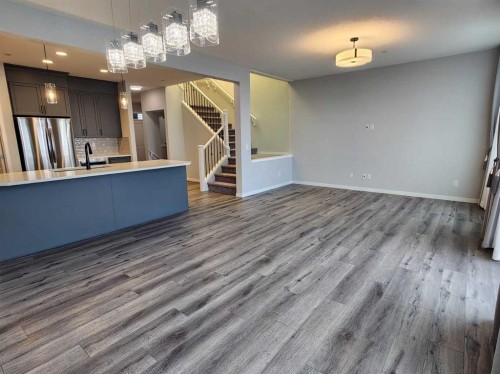 90 Howse Common Ne, Calgary, AB - Indoor Photo Showing Kitchen With Upgraded Kitchen