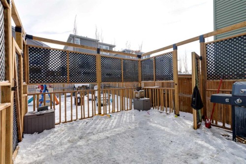 282 Mountainview Drive, Okotoks, AB - Outdoor With Deck Patio Veranda With Exterior