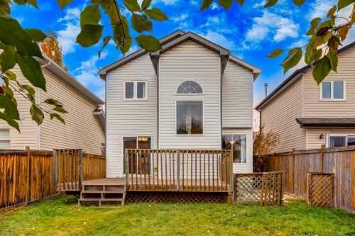 168 Mt Apex Green Se, Calgary, AB - Outdoor With Deck Patio Veranda With Exterior