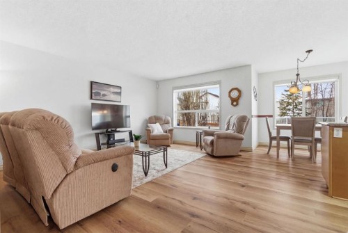 329 Douglas Ridge Circle Se, Calgary, AB - Indoor Photo Showing Living Room