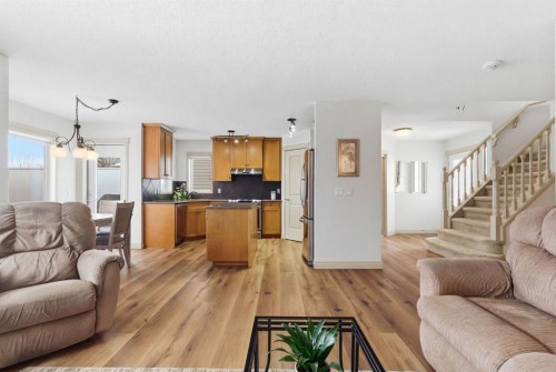 329 Douglas Ridge Circle Se, Calgary, AB - Indoor Photo Showing Living Room
