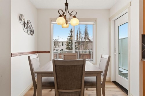 329 Douglas Ridge Circle Se, Calgary, AB - Indoor Photo Showing Dining Room