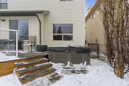 329 Douglas Ridge Circle Se, Calgary, AB - Outdoor With Deck Patio Veranda With Exterior