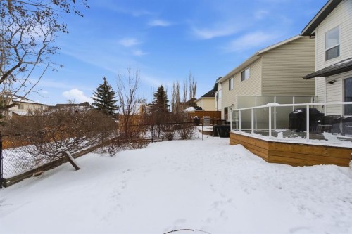 329 Douglas Ridge Circle Se, Calgary, AB - Outdoor With Deck Patio Veranda With Exterior
