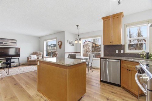 329 Douglas Ridge Circle Se, Calgary, AB - Indoor Photo Showing Kitchen