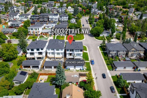 5003 21 Avenue Nw, Calgary, AB - Outdoor With View