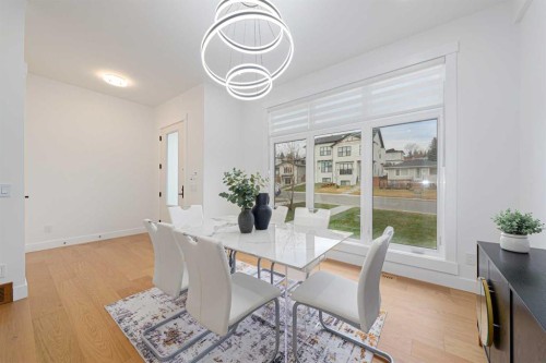 5003 21 Avenue Nw, Calgary, AB - Indoor Photo Showing Dining Room