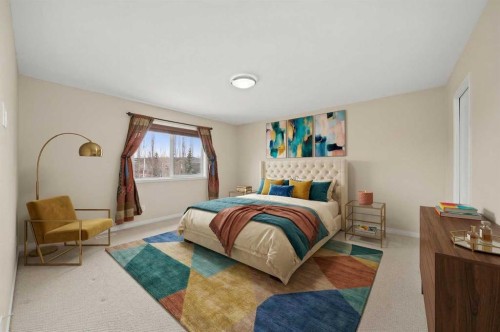 29 Royal Birkdale Drive Nw, Calgary, AB - Indoor Photo Showing Bedroom
