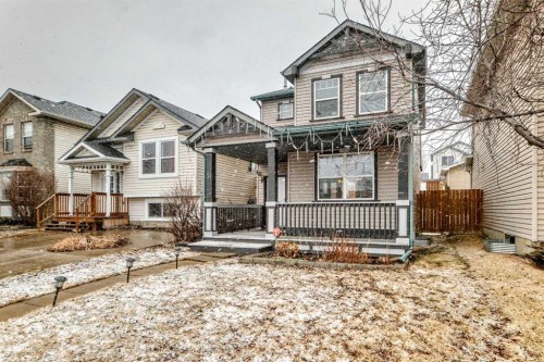 31 Coventry Road Ne, Calgary, AB - Outdoor With Deck Patio Veranda With Facade
