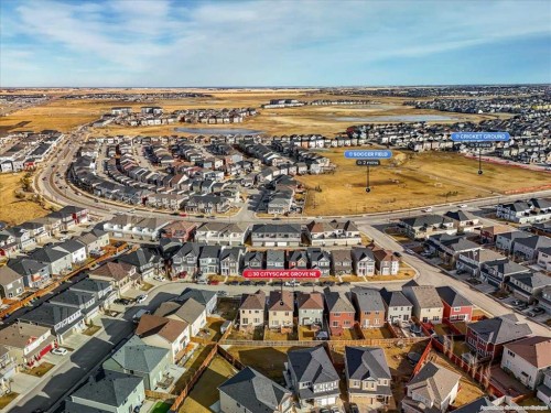 30 Cityscape Grove Ne, Calgary, AB - Outdoor With View