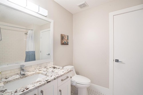 321 Kinniburgh Cove, Chestermere, AB - Indoor Photo Showing Bathroom