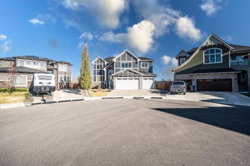 321 Kinniburgh Cove, Chestermere, AB - Outdoor With Facade