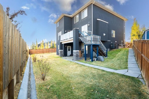 321 Kinniburgh Cove, Chestermere, AB - Outdoor With Deck Patio Veranda